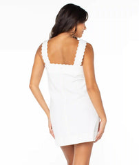 Hazy Hyacinth Mini Dress