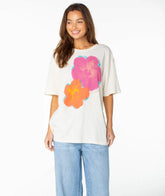 Flower Glow Oversized Tee