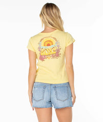Tribal Sunset 90S Baby Tee