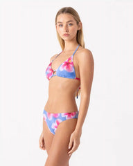 Hibiscus Daze Adjustable Bralette Bikini Top