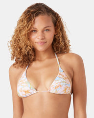 Tropical Tiki Triangle Bikini Top