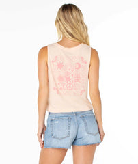 Peace Waves Wildflower Tank