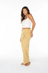 Paddle On Pant Solid Pant