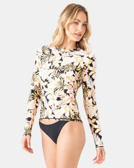 Tropical Sea Skippin Long Sleeve Rashguard