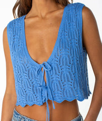 Beach Bound Crochet Vest