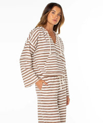 Rich Coast Stripe Hoodie