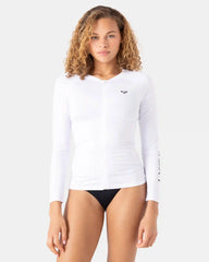 New Essentials Long Sleeve Zip Rashguard