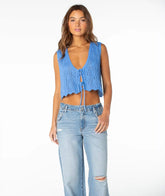 Beach Bound Crochet Vest
