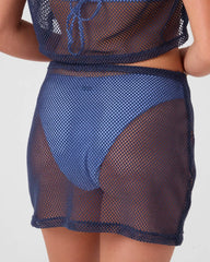 Don't Mesh With Me Skirt Cover Up