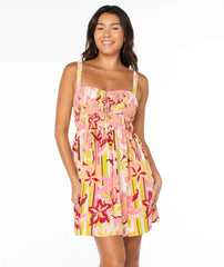 Spring Fling Floral Mini Dress