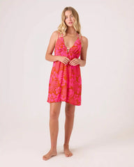 Sun Chasers Plunge Dress Cover Up