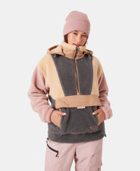 Rita Half Zip Sherpa Anorak
