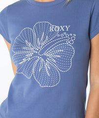 Stitched Bloom 90S Baby Tee