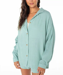 Morning Time Button Up