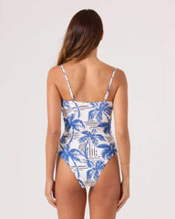Breezy Does It Bandeau One Piece Moderate Swimsuit