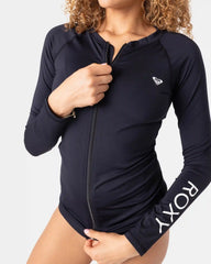 New Essentials Long Sleeve Zip Rashguard