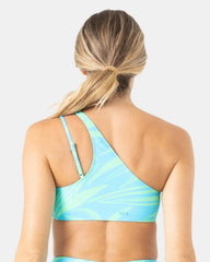 Bali Breaks Asymmetrical Bralette Bikini Top