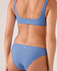 Ripple Effect Reversible Hipster Moderate Bikini Bottom