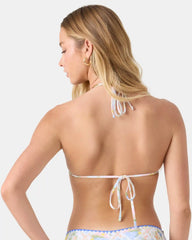 Catch My Drift Tiki Triangle Bikini Top