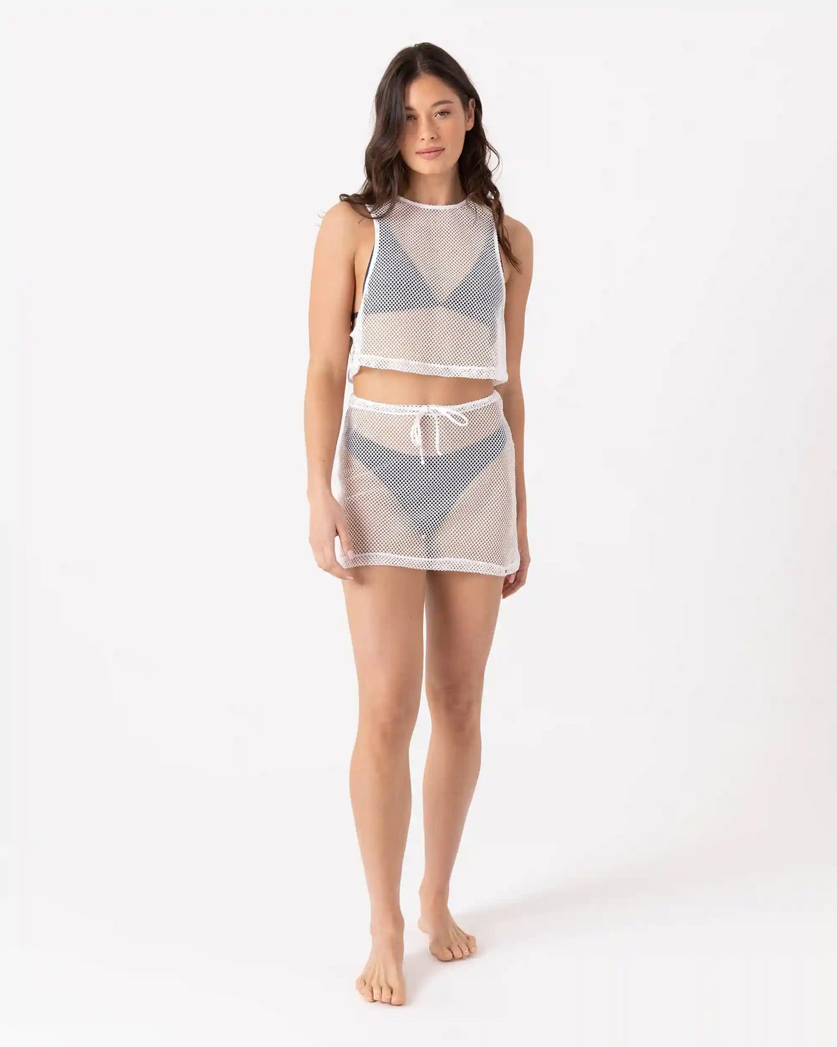Don't Mesh With Me Skirt Cover Up