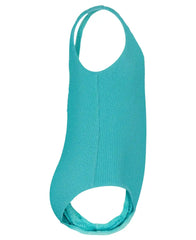 Girls' Crinkle Texture One Piece Swimsuit
