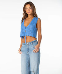 Beach Bound Crochet Vest