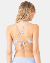 Crochet Athletic Triangle Bikini Top