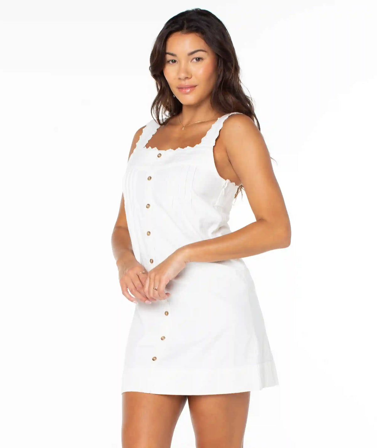 Hazy Hyacinth Mini Dress