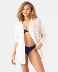 Stripe Out Cover Up Shirt
