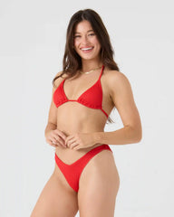 Rib Roxy Love V Front Cheeky Bikini Bottom