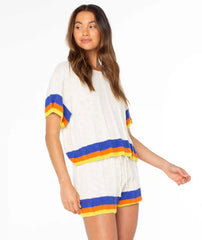 Cabana Club Tee Stripe Top