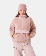 Rita Half Zip Sherpa Anorak