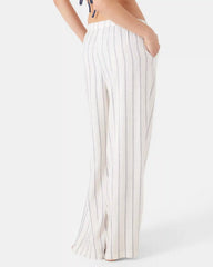 After Surf Stripe Coverup Tulip Pant