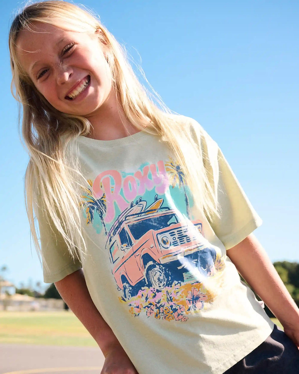 Girls' Coastal Oversized Tee