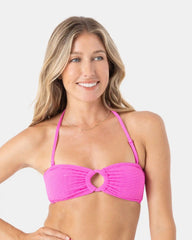 Haleiwa Bandeau Bikini Top