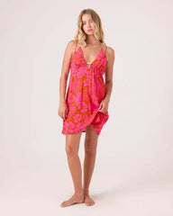 Sun Chasers Plunge Dress Cover Up