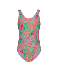 Girls' Coastal Breeze One Piece Swimsuit