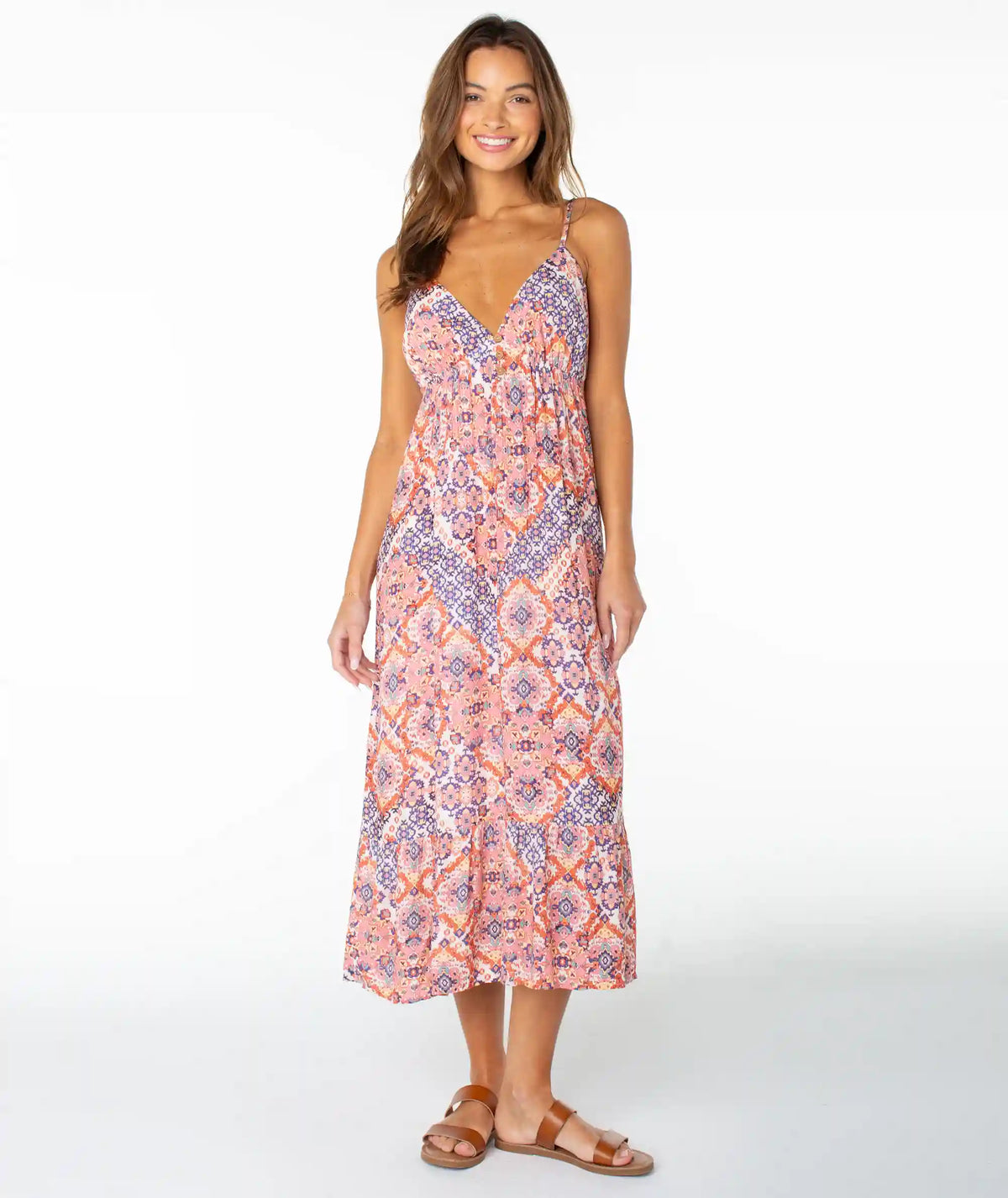 Warm Rays Midi Dress