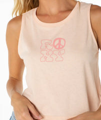 Peace Waves Wildflower Tank