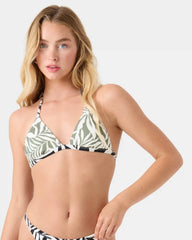 Surfer's Paradise Reversible Fixed Triangle Bikini Top