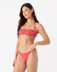 Sun Chasers Lattice Bandeau Bikini Top