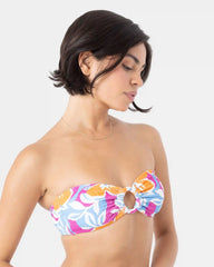 Topanga Canyon Ring Bandeau Bikini Top