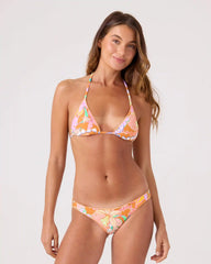 Lei It On Me Marrow Edge Mini Tiki Triangle Bikini Top