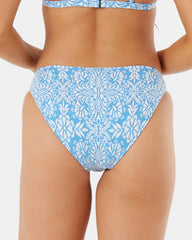 Tile Tranquility Hipster Moderate Bikini Bottom