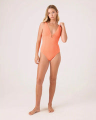 Haleiwa Plunge One Piece Swimsuit
