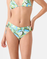 Surf Break Lace Side Tie Full Bikini Bottom
