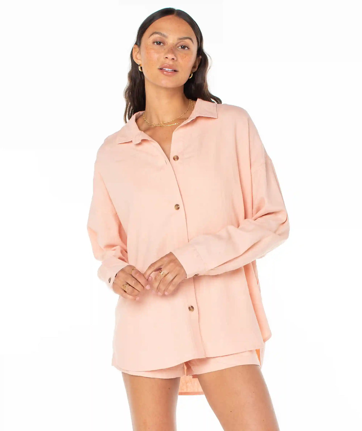 Morning Time Button Up