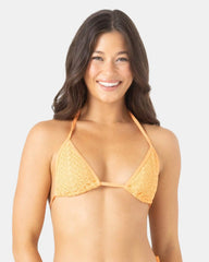 Crochet Mini Tiki Triangle Bikini Top