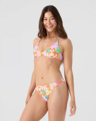 Lei It On Me Athletic Triangle Bikini Top