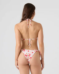 Cherry On Top Mini Tiki Triangle Bikini Top